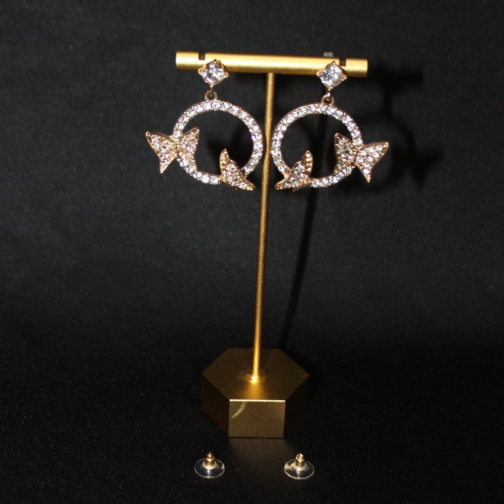 NWT Butterfly Loop Earrings - Picture 2 of 9